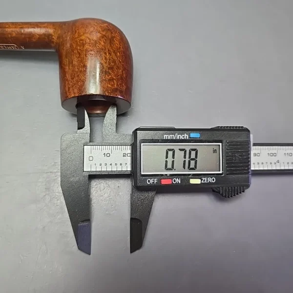 James Upshall A Grade Group 5 Smooth Canadian Estate Briar Pipe, Unsmoked - Image 13