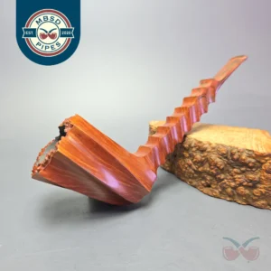 Lee Von Erck 2011 A Grade XL Smooth Spiral Panel Estate Briar Pipe, American Estates