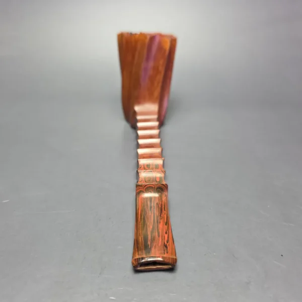 Lee Von Erck 2011 A Grade XL Smooth Spiral Panel Estate Briar Pipe, American Estates - Image 5