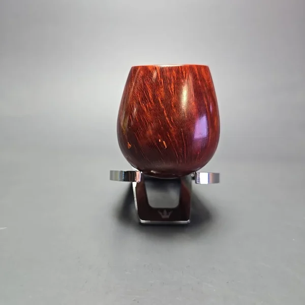 Design Berlin Potsdam 40 Smooth Brandy w/ Silver Estate Briar Pipe, Unsmoked, 9mm - Image 3