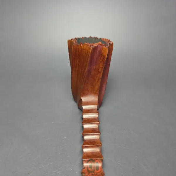 Lee Von Erck 2011 A Grade XL Smooth Spiral Panel Estate Briar Pipe, American Estates - Image 6