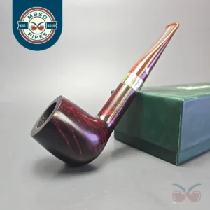 Peterson Irish Harp 106 Smooth Billiard w/ Silver Briar Pipe, New