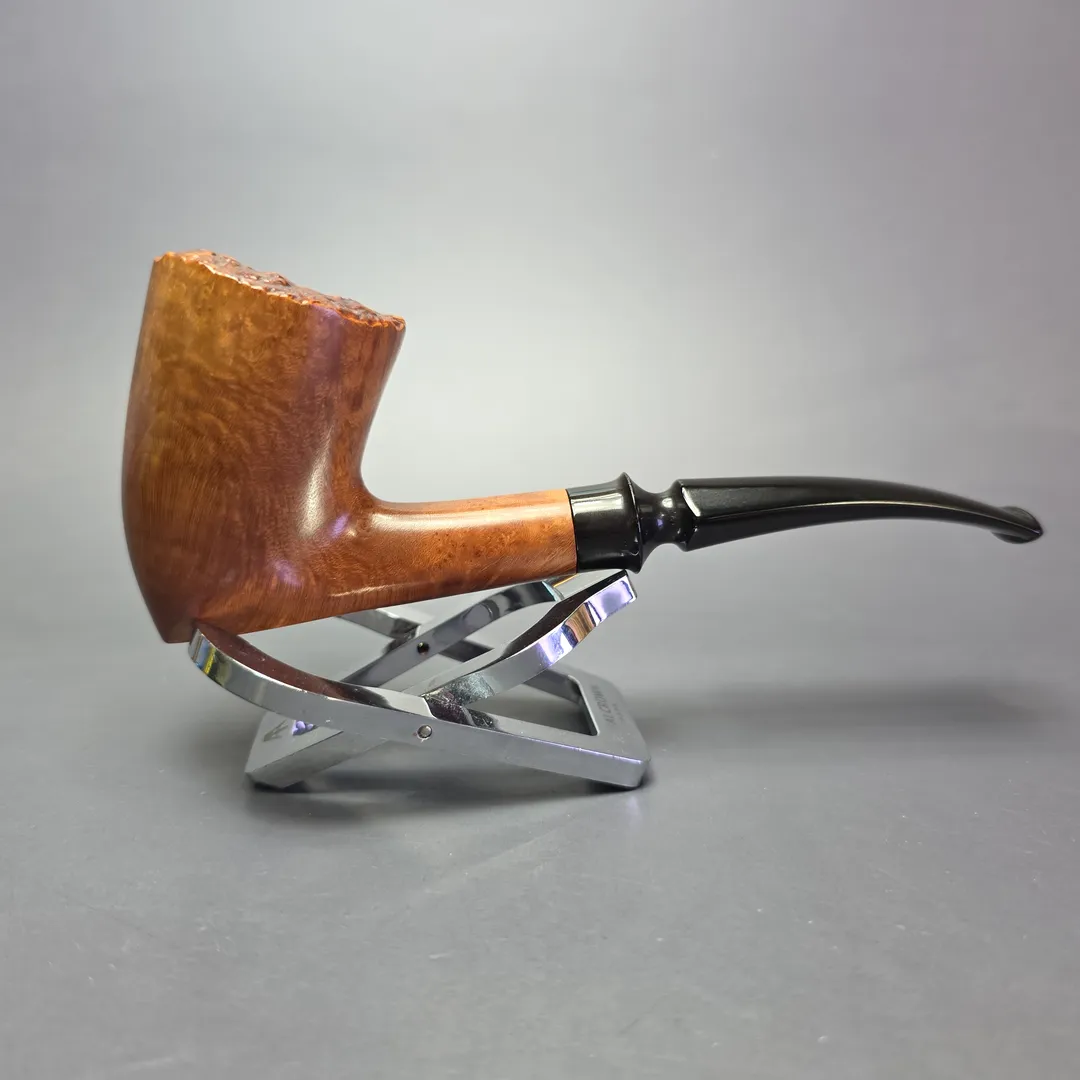 Celius Root Knight 16 Smooth Freehand Pickaxe Estate Briar Pipe, Danish Estates - Image 2