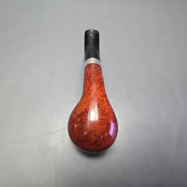 Design Berlin Potsdam 40 Smooth Brandy w/ Silver Estate Briar Pipe, Unsmoked, 9mm - Image 9