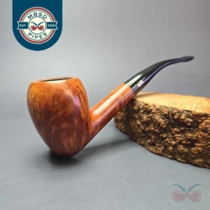 Weber Deep Grain Smooth Acorn Estate Briar Pipe, Other Estates