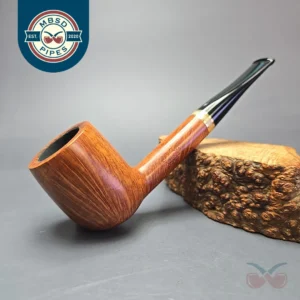 Savinelli Virginia 111 KS Smooth Billiard Estate Briar Pipe, Italian Estates, 6mm
