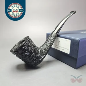Savinelli 150th Anniversary Capri Root Briar 440 KS Rusticated Oval Shank Dublin Briar Pipe, New