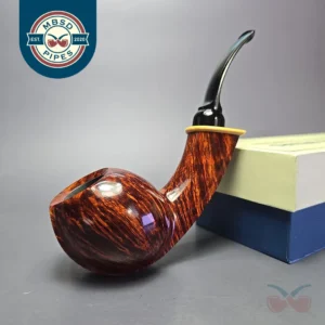MBSD Briars Modern Masters 2 (E) Smooth Blowfish w/ Boxwood Handmade Briar Pipe, New