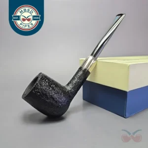 MBSD Briars Timeless Traditions 1 Sandblasted Billiard with Silver (New)