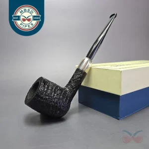 MBSD Briars Timeless Traditions 1 (K) Sandblasted Billiard with Silver (New)