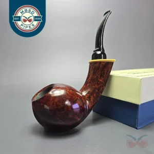 MBSD Briars Modern Masters 2 Smooth Blowfish w/ Boxwood Handmade Briar Pipe, New