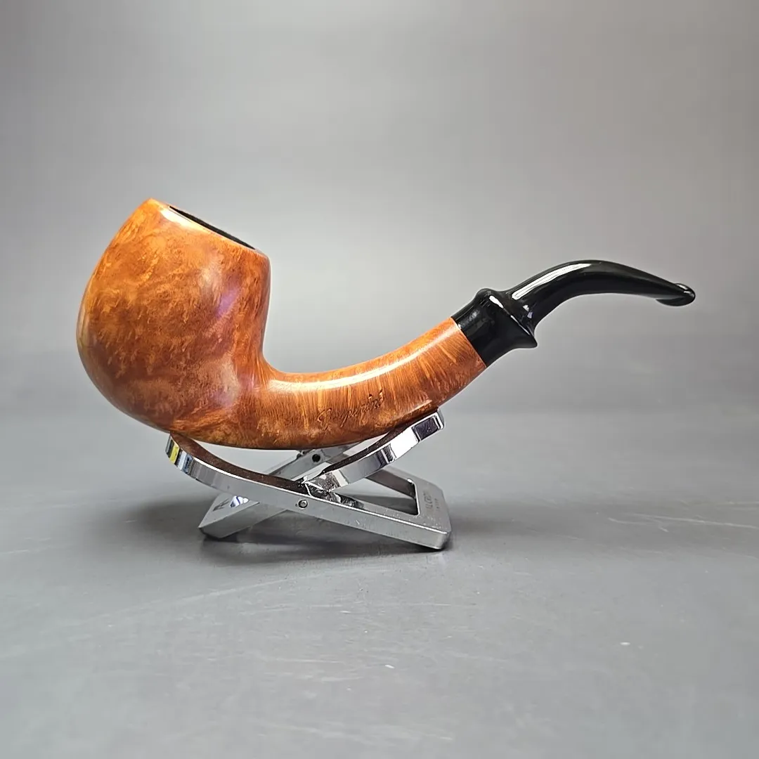 Gasparini Smooth Long Shank Brandy Estate Briar Pipe, Italian Estates - Image 2