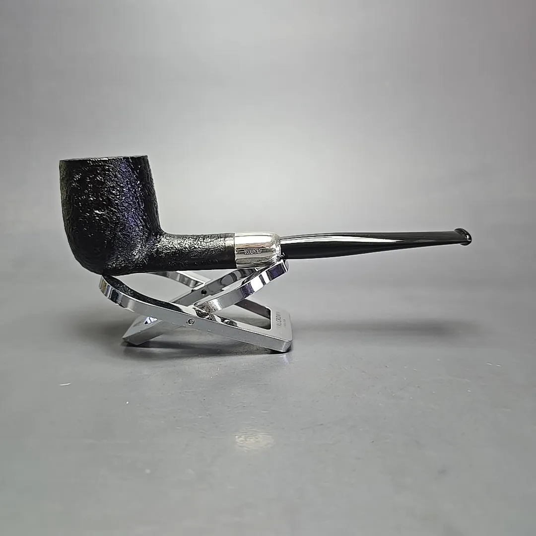 MBSD Briars Timeless Traditions 1 Sandblasted Billiard with Silver (New) - Image 2