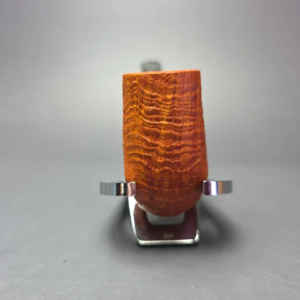Bruno Nuttens Hand Made A Grade Sandblasted "Holbek's LC", Briar Pipe, New - Image 3