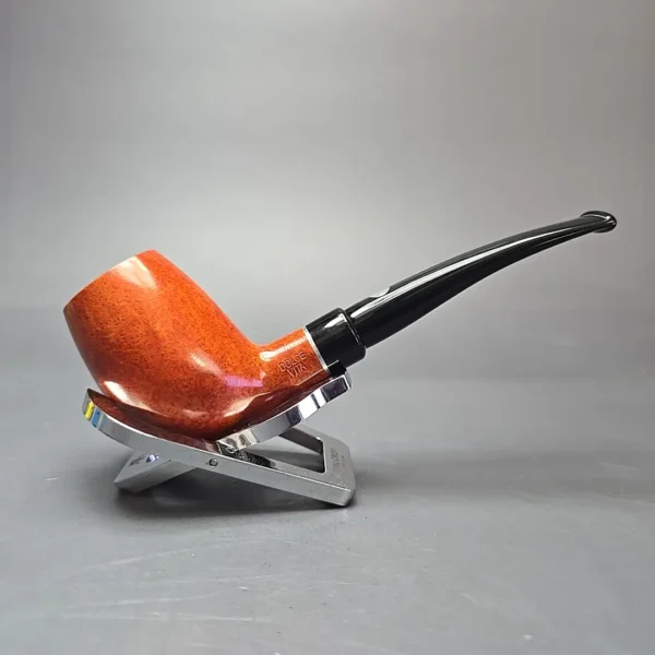 Mastro de Paja Dolce Vita L 03 Smooth Brandy Estate Briar Pipe, Italian Estates, 9mm - Image 3
