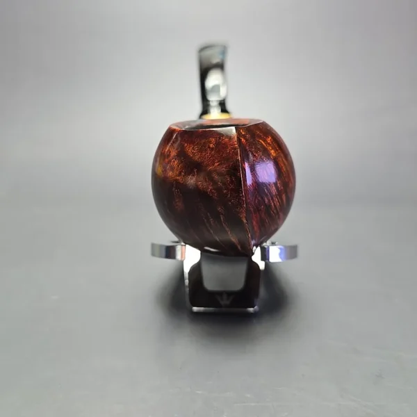 MBSD Briars Modern Masters 2 Smooth Blowfish w/ Boxwood Handmade Briar Pipe, New - Image 3