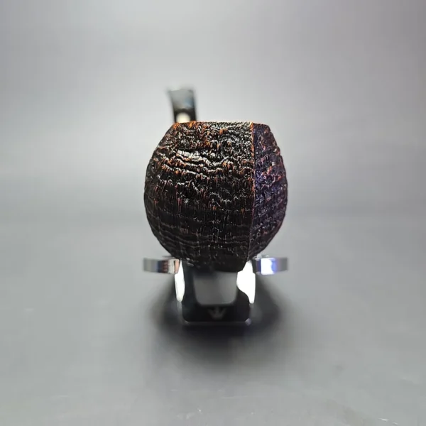 MBSD Briars Modern Masters 2 (K) Sandblasted Blowfish w/ Boxwood Handmade Briar Pipe, New - Image 3