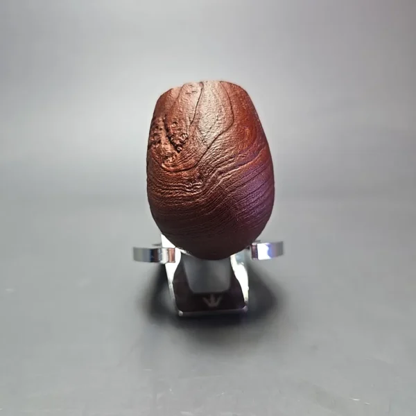 MBSD Briars by Piero Vitale Vintage Sandblasted Brandy w/ Boxwood, Briar Pipe, New - Image 3