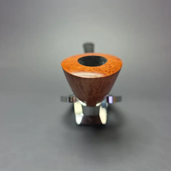 Bruno Nuttens Hand Made A Grade Smooth Dublin w/ Spalted Beechwood Briar Pipe, New - Image 3