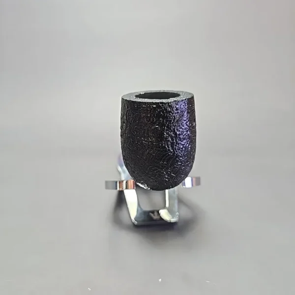 MBSD Briars Timeless Traditions 1 Sandblasted Billiard w/ Silver Handmade Briar Pipe, New - Image 3