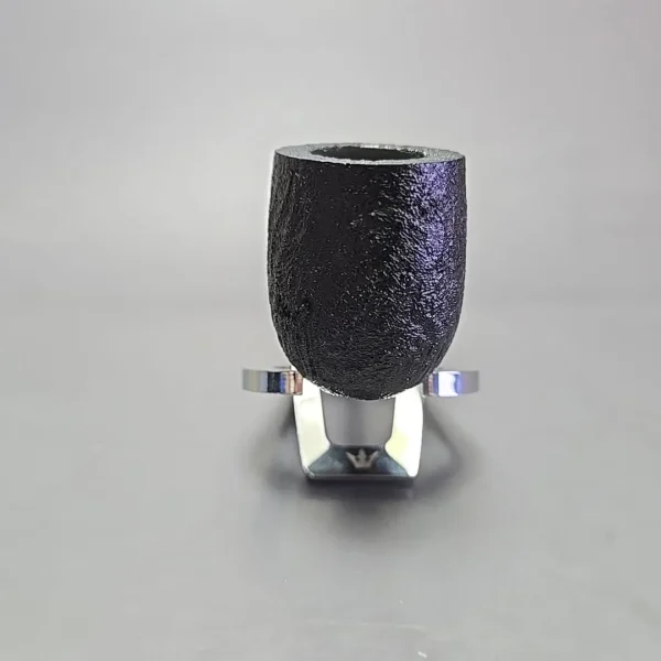 MBSD Briars Timeless Traditions 1 Sandblasted Billiard w/ Silver Handmade Briar Pipe, New - Image 3