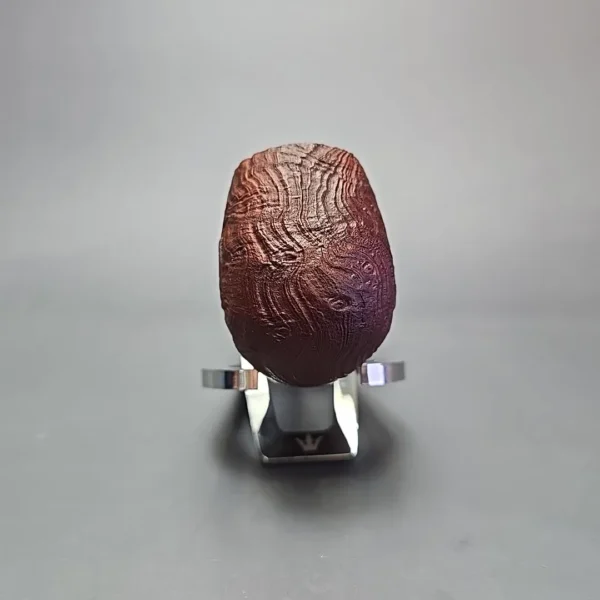 MBSD Briars by Piero Vitale Vintage Sandblasted Brandy w/ Olivewood Briar Pipe, New - Image 3