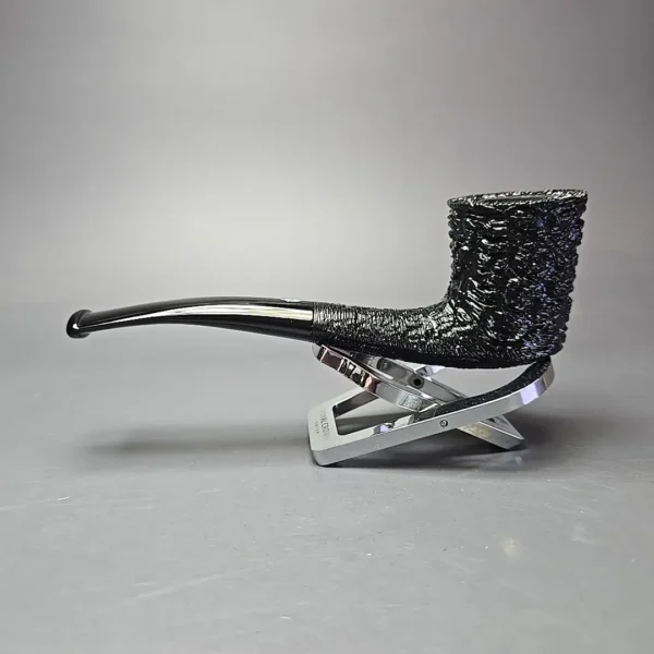 Savinelli 150th Anniversary Capri Root Briar 440 KS Rusticated Oval Shank Dublin Briar Pipe, New - Image 4