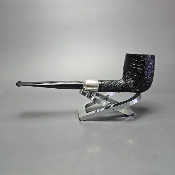 MBSD Briars Timeless Traditions 1 (K) Sandblasted Billiard with Silver (New) - Image 4