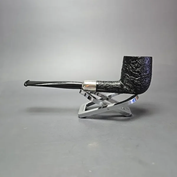 MBSD Briars Timeless Traditions 1 (K) Sandblasted Billiard with Silver (New) - Image 4