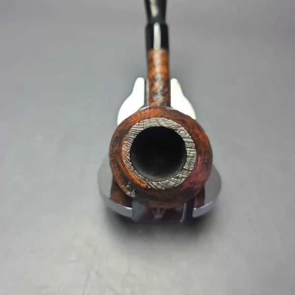 Proxima by Piero Vitale Contrast Sandblasted Apple Estate Briar Pipe, Unsmoked - Image 5