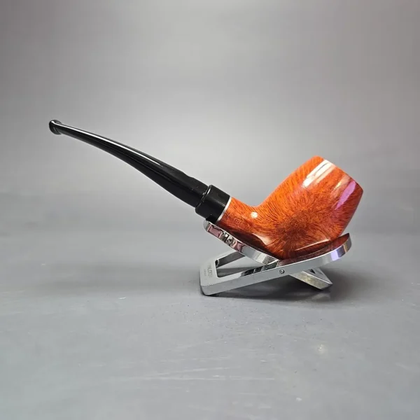Mastro de Paja Dolce Vita L 03 Smooth Brandy Estate Briar Pipe, Italian Estates, 9mm - Image 5