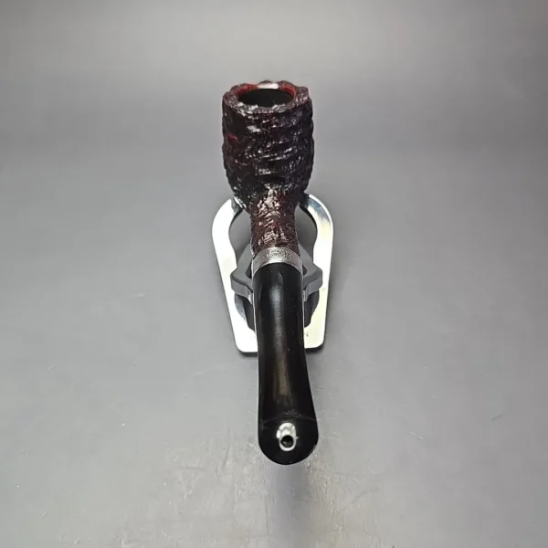 Peterson Cobble 107 Rusticated & Sandblasted Billiard Briar Pipe, New - Image 5