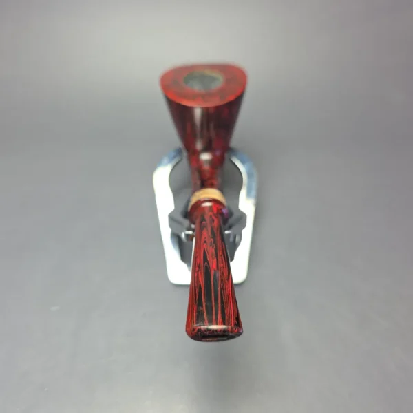 Bruno Nuttens Hand Made AA Grade Smooth Dublin w/ Spalted Beechwood, Briar Pipe, New - Image 5