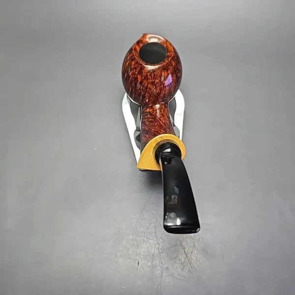 MBSD Briars Modern Masters 2 (E) Smooth Blowfish w/ Boxwood Handmade Briar Pipe, New - Image 5