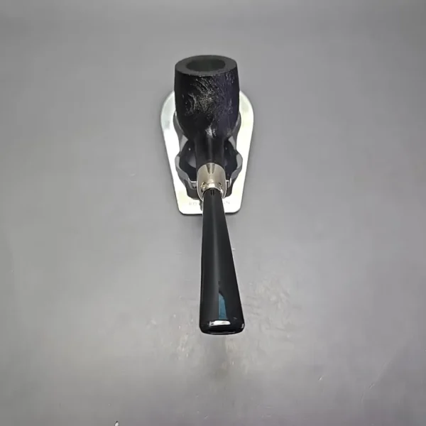 MBSD Briars Timeless Traditions 1 Sandblasted Billiard w/ Silver Handmade Briar Pipe, New - Image 5