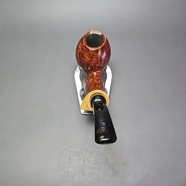 MBSD Briars Modern Masters 2 Smooth Blowfish w/ Boxwood Handmade Briar Pipe, New - Image 5