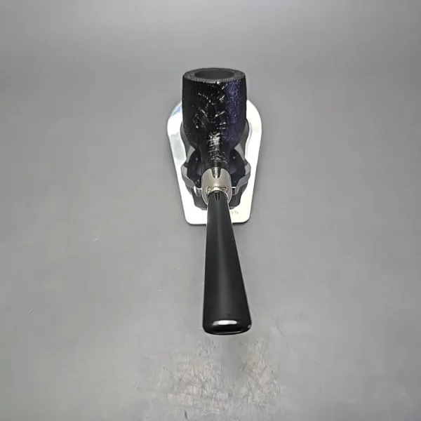 MBSD Briars Timeless Traditions 1 Sandblasted Billiard w/ Silver Handmade Briar Pipe, New - Image 5