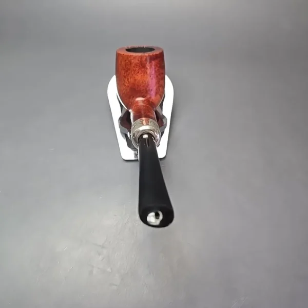 Peterson Silver Mounted Army 106 Smooth Billiard Estate Briar Pipe, Irish Estates - Image 5