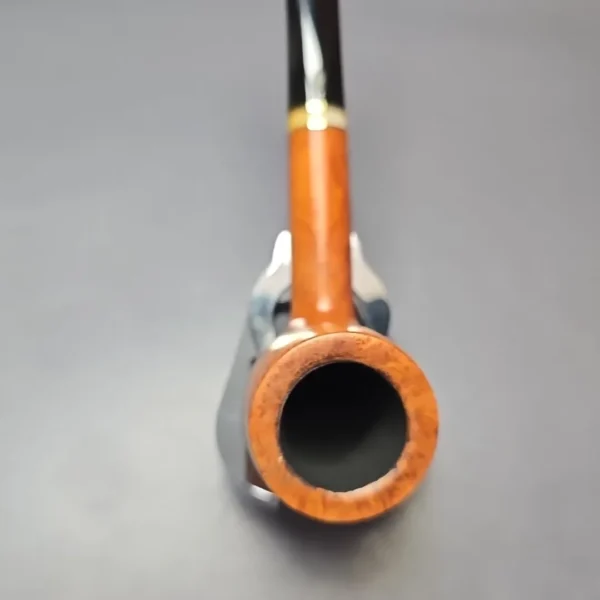 Savinelli Virginia 111 KS Smooth Billiard Estate Briar Pipe, Italian Estates, 6mm - Image 6