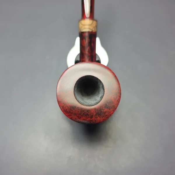 Bruno Nuttens Hand Made AA Grade Smooth Dublin w/ Spalted Beechwood, Briar Pipe, New - Image 6
