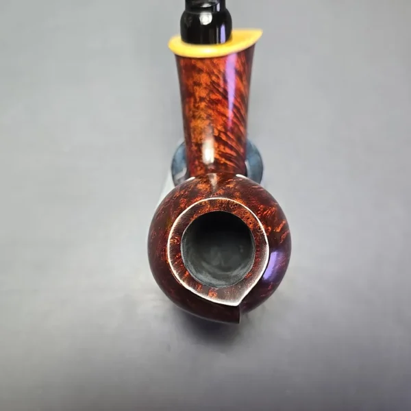 MBSD Briars Modern Masters 2 Smooth Blowfish w/ Boxwood Handmade Briar Pipe, New - Image 6