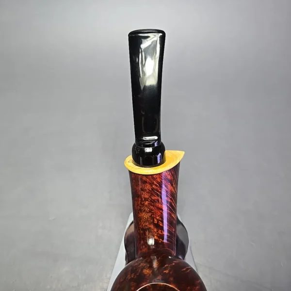 MBSD Briars Modern Masters 2 Smooth Blowfish w/ Boxwood Handmade Briar Pipe, New - Image 7