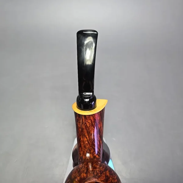 MBSD Briars Modern Masters 2 (E) Smooth Blowfish w/ Boxwood Handmade Briar Pipe, New - Image 7