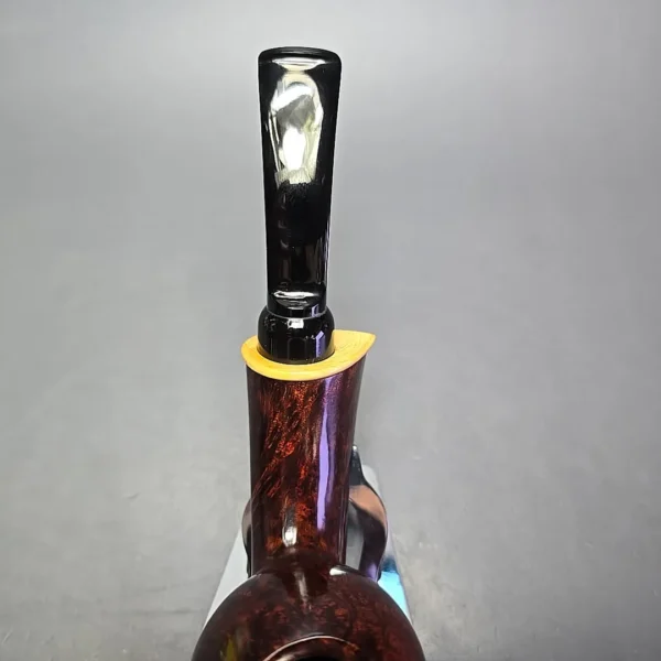 MBSD Briars Modern Masters 2 Smooth Blowfish w/ Boxwood Handmade Briar Pipe, New - Image 7