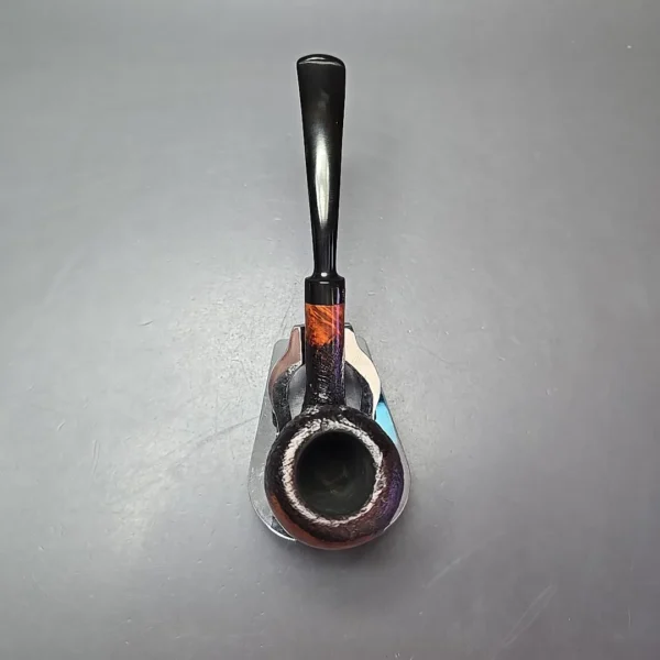 Stanwell (c. 1980s) Vario Partially Sandblasted Egg Estate Briar Pipe, Danish Estates - Image 8
