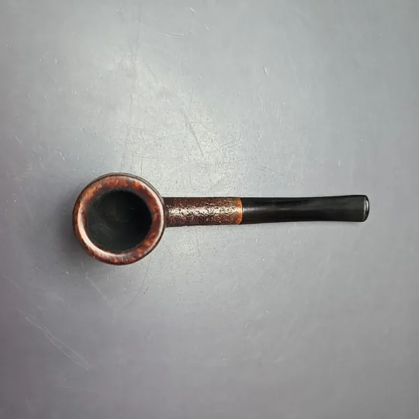 GBD Prehistoric 9436 Partially Sandblasted Billiard Estate Briar Pipe, English Estates - Image 8