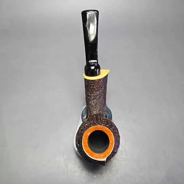 MBSD Briars Modern Masters 2 (K) Sandblasted Blowfish w/ Boxwood Handmade Briar Pipe, New - Image 8