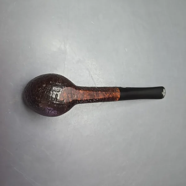 GBD Prehistoric 9436 Partially Sandblasted Billiard Estate Briar Pipe, English Estates - Image 9