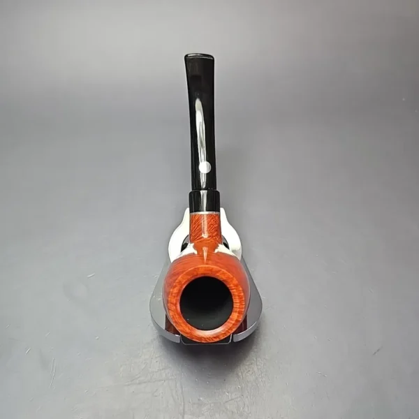 Mastro de Paja Dolce Vita L 03 Smooth Brandy Estate Briar Pipe, Italian Estates, 9mm - Image 9