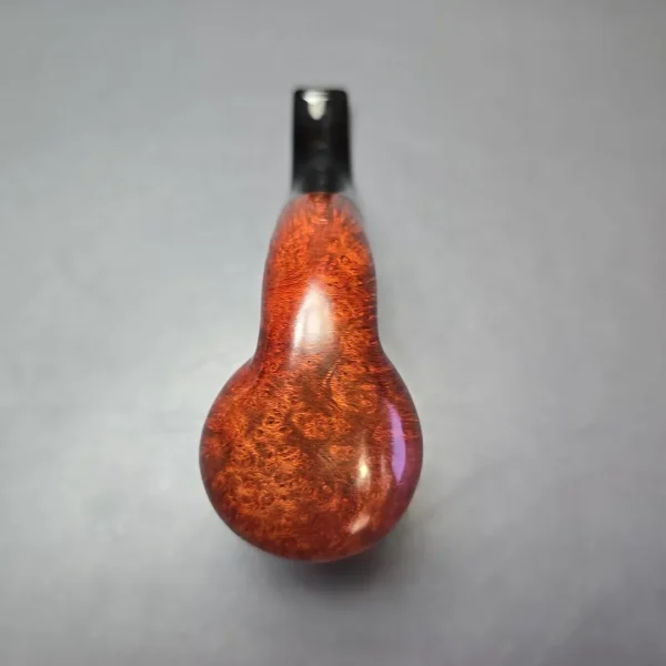 Ser Jacopo Maxima L1 Smooth Bent Billiard Estate Briar Pipe, Unsmoked - Image 9